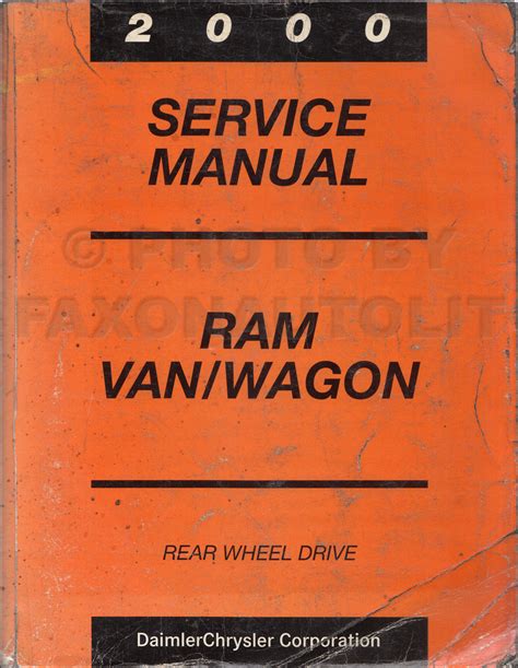 Dodge Ram Van  Manual PDF PDF