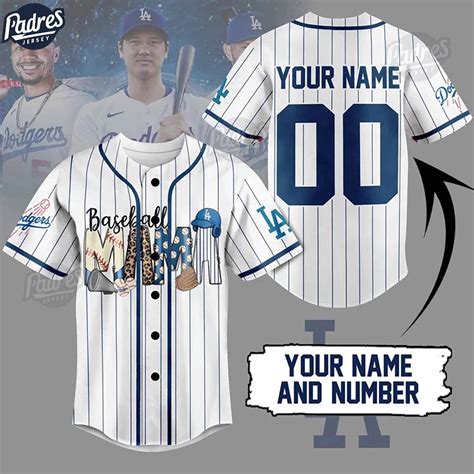 Dodgers Custom Jerseys: Elevate Your Fandom to the Next Level