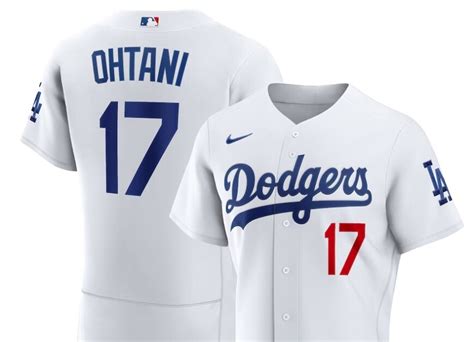 Dodgers Jersey Ohtani: A Milestone in Baseball History