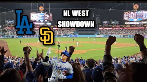 Dodgers vs. Padres: A Battle for the West