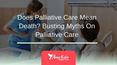 Does Palliative Care Mean Death