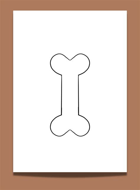 Dog Bone Template
