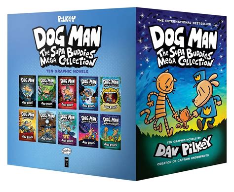 Dog Man: The Supa Epic Collection: From the Creator of Captain Underpants (Dog Man #1-6 Boxed Set) Reader