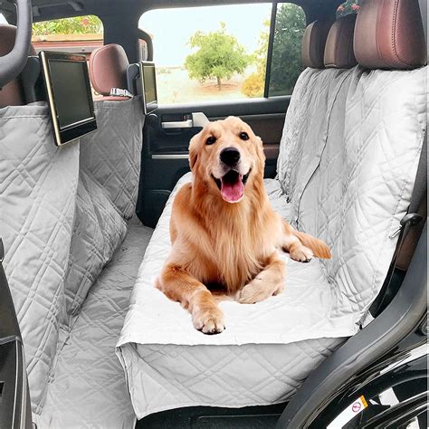 Dog car seat covers and car technology