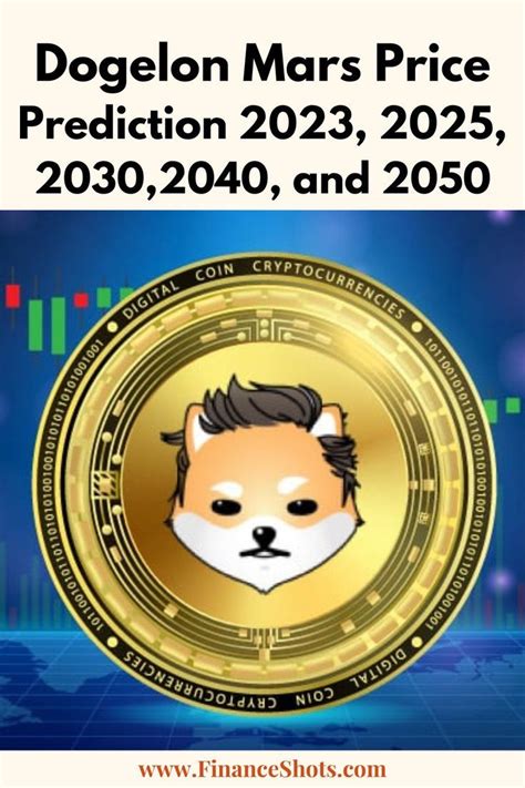 Dogelon Mars Price Prediction 2030: Unlocking the Secrets to Future Profits