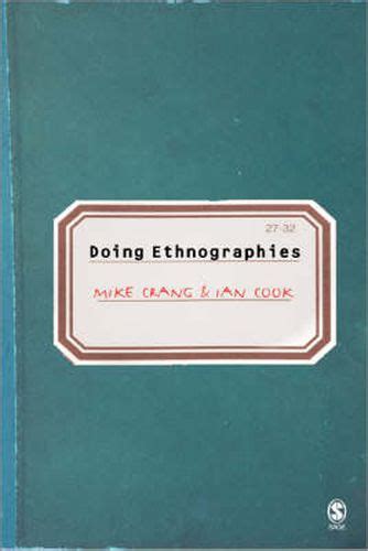 Doing Ethnographies Reader