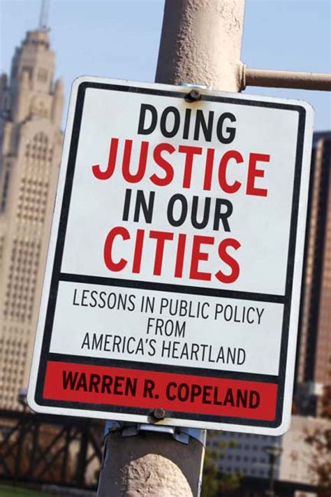 Doing Justice in Our Cities: Lessons in Public Policy from America's Heartland Reader