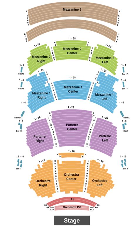 Dolby Seating Chart