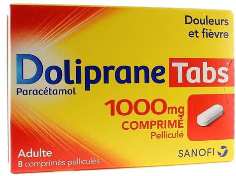 Doliprane : Votre médicament contre la douleur et la fièvre