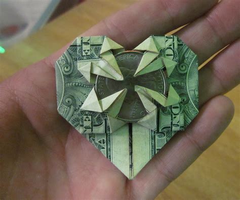 Dollar bill origami