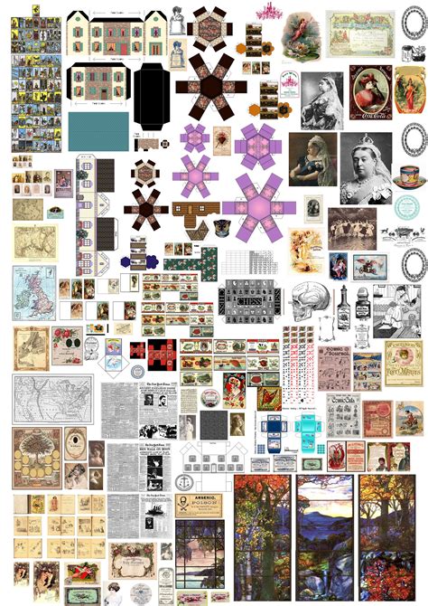 Dollhouse Miniature Printables