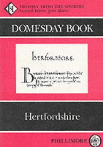 Domesday Book Hertfordshire Doc
