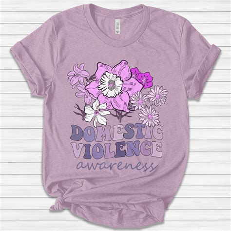 Domestic Violence Awareness T-Shirts: A Powerful Voice Against a Silent Epidemic