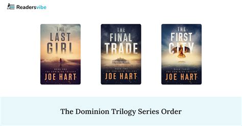 Dominion Trilogy 3 Book Series Reader