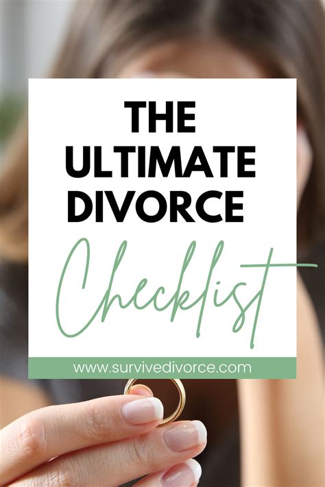 Don't Get Blindsided: The Ultimate Preparing for Divorce Checklist for a Smoother Separation