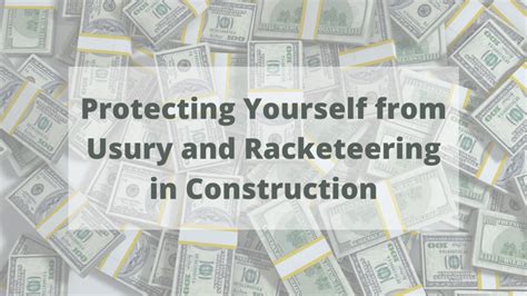 Don't Get Burned: Protect Yourself from Usury in Real Estate (and Seize Lucrative Opportunities)