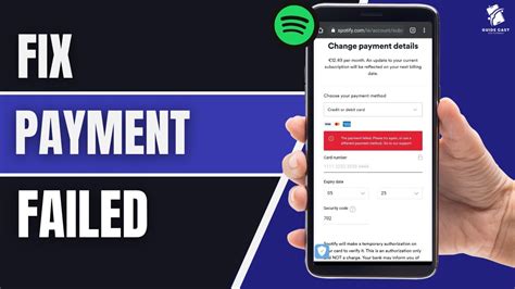 Don't Lose the Beat! Fix Your Spotify Payment Failed Error in Minutes (Guaranteed)