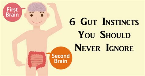 Don't ignore your gut instinct: