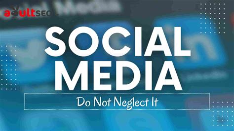 Don't neglect your Social Links.