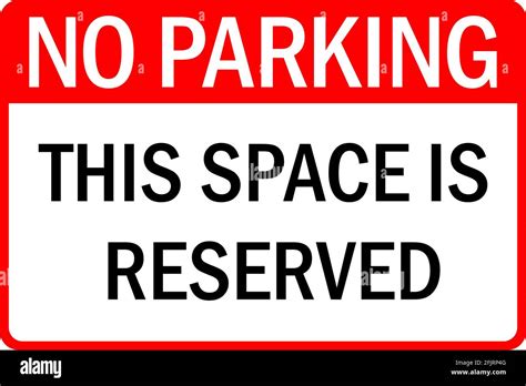 Don't park in a reserved space.