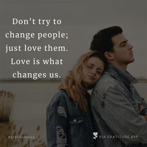 Don't try to change them.