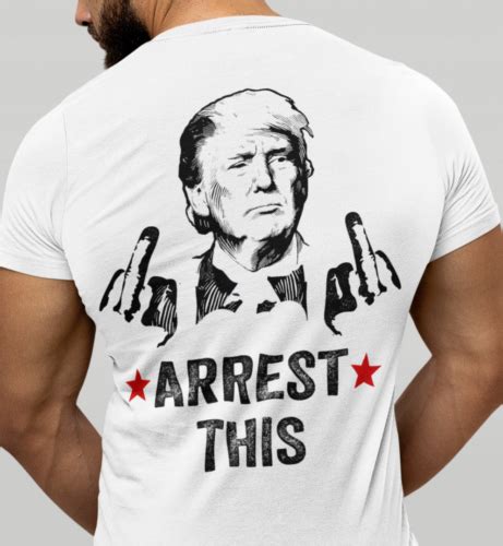 Don't wear the shirt if you have a criminal record.