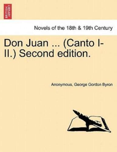 Don Juan Canto I Second edition Kindle Editon