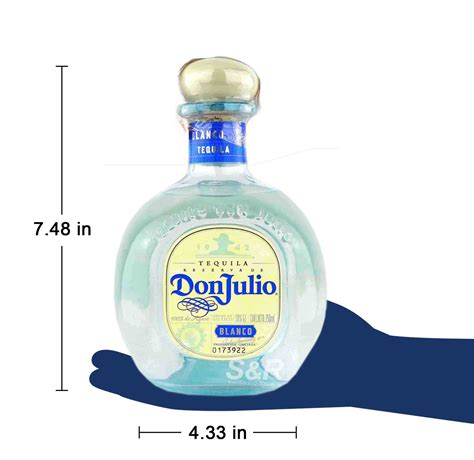 Don Julio Size Chart