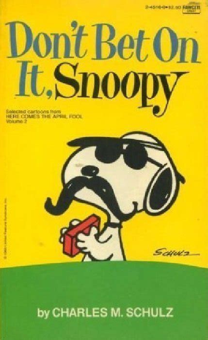 Don t Bet on It Snoopy Epub