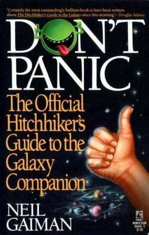 Don t Panic Douglas Adams and The Hitchhiker s Guide to the Galaxy Reader