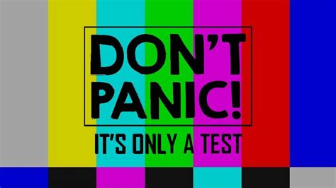 Don t Panic This Is Only a Test Kindle Editon