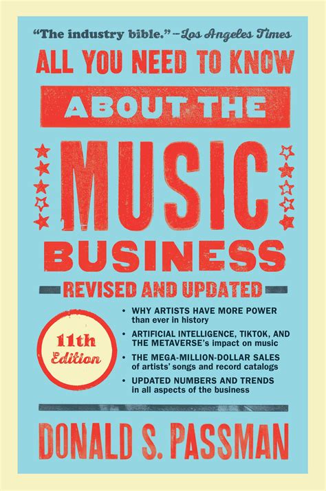Donald Passman Music Business Ebook Reader