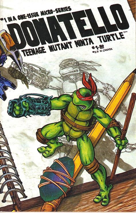 Donatello Teenage Mutant Ninja Turtle 1 In A One-Issue Micro-Series Kindle Editon