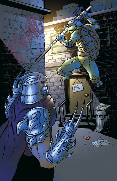 Donatello vs. Shredder: A Clash of Titans