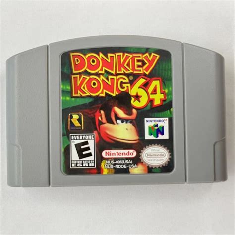 Donkey Kong 64 Cartridge