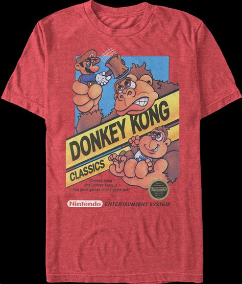 Donkey Kong Shirt: The Pinnacle of Gaming Fashion