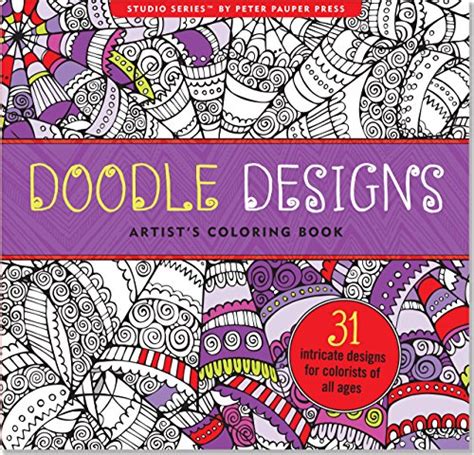Doodle Designs Adult Coloring Book 31 stress-relieving designs Studio Doc