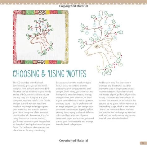 Doodle Stitching The Holiday Motif Collection Embroidery Projects and Designs to Celebrate the Seasons Reader