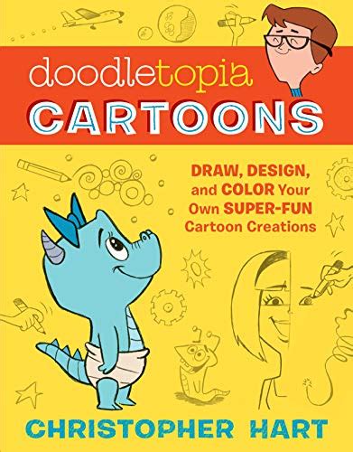 Doodletopia Cartoons Draw Design and Color Your Own Super-Fun Cartoon Creations Kindle Editon