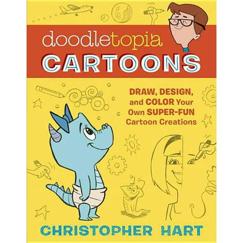 Doodletopia Cartoons Draw Design and Color Your Own Super-Fun Cartoon Creations Kindle Editon