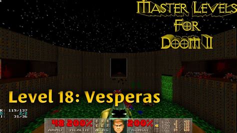 Doom 2 Master Levels: Vesperas Stuck