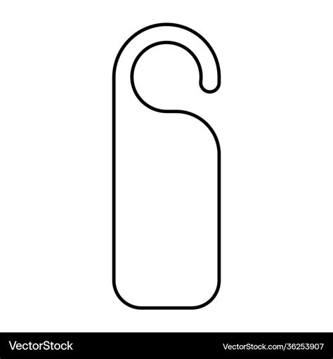 Door Handle Hanger Template