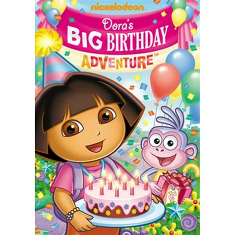 Dora's Big Birthday Adventure DVD: An Unforgettable Adventure for Preschoolers