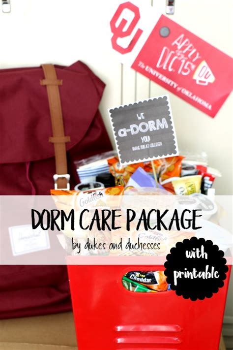 Dorm Care Package Ideas to Make Your Student Feel Like Home
