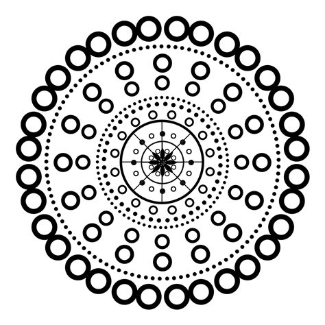 Dot Painting Templates