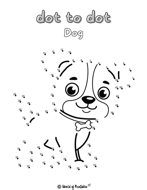 Dot To Dot Printable