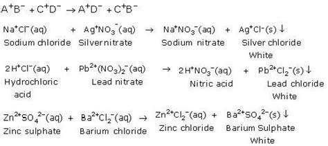 Double Displacement Reaction Lab Answers Doc