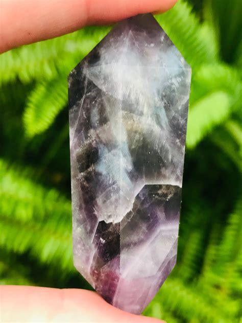 Double-Terminated Chevron Amethyst: