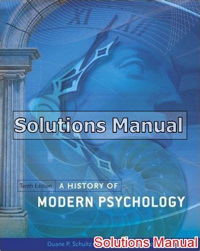 Download A History of Modern Psychology 10th by Schultz PDF Reader