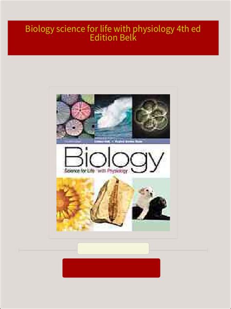 Download Biology  Science for Life  4th Edition PDF Reader